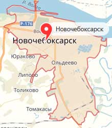Карта: Новочебоксарск