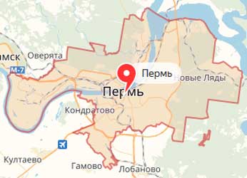 Карта: Пермь