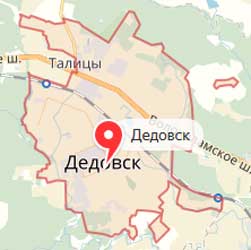 Карта: Дедовск