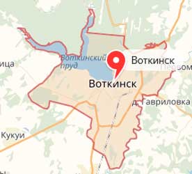 Карта: Воткинск